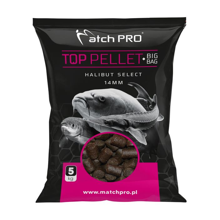 MatchPro ponty pellet Big Bag Halibut Select 14mm fekete 977001 2
