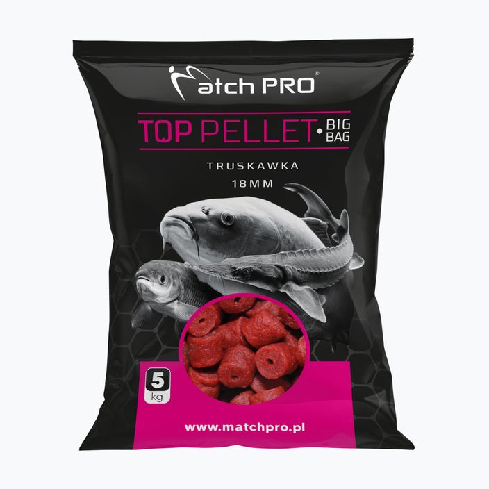 MatchPro ponty pellet Big Bag Strawberry 18mm piros 977057