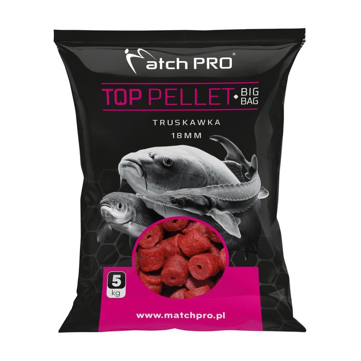 MatchPro ponty pellet Big Bag Strawberry 18mm piros 977057 2