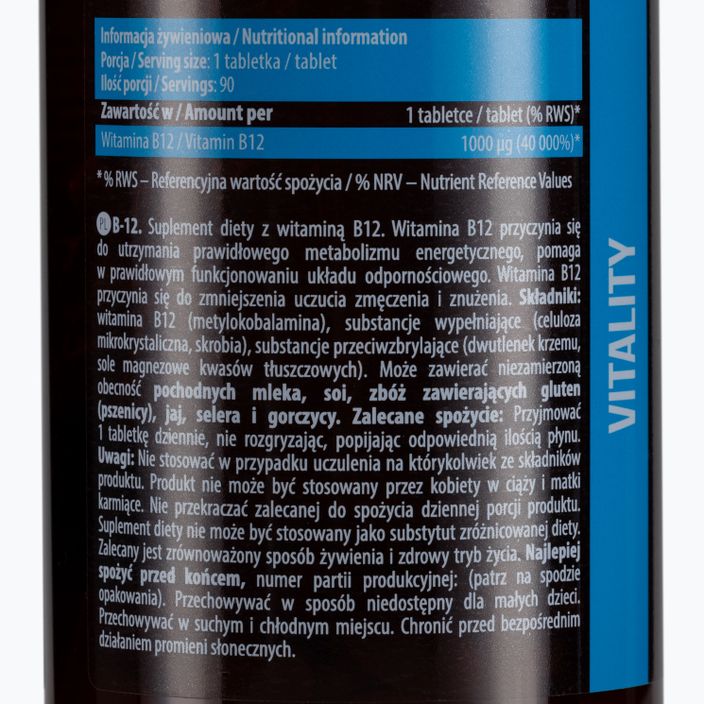 B12 Methyl 1000 Essence B12-vitamin 90 tabletta ESS/061 2