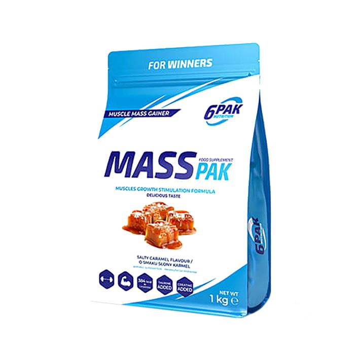 Gainer 6PAK Mass Pak 1000g sós karamell PAK/235 2