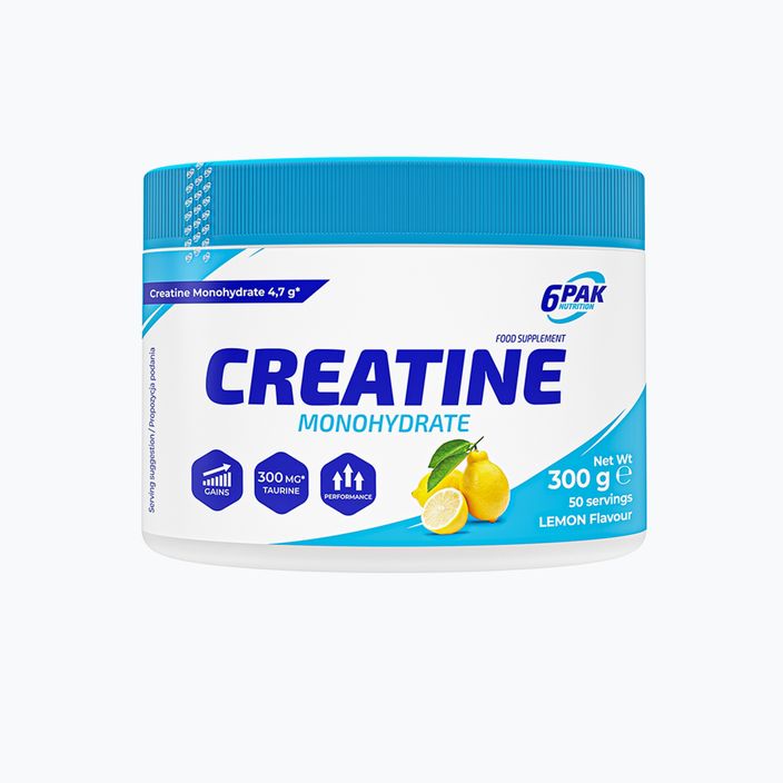 Kreatin-monohidrát 6PAK kreatin 300g citrom PAK/243