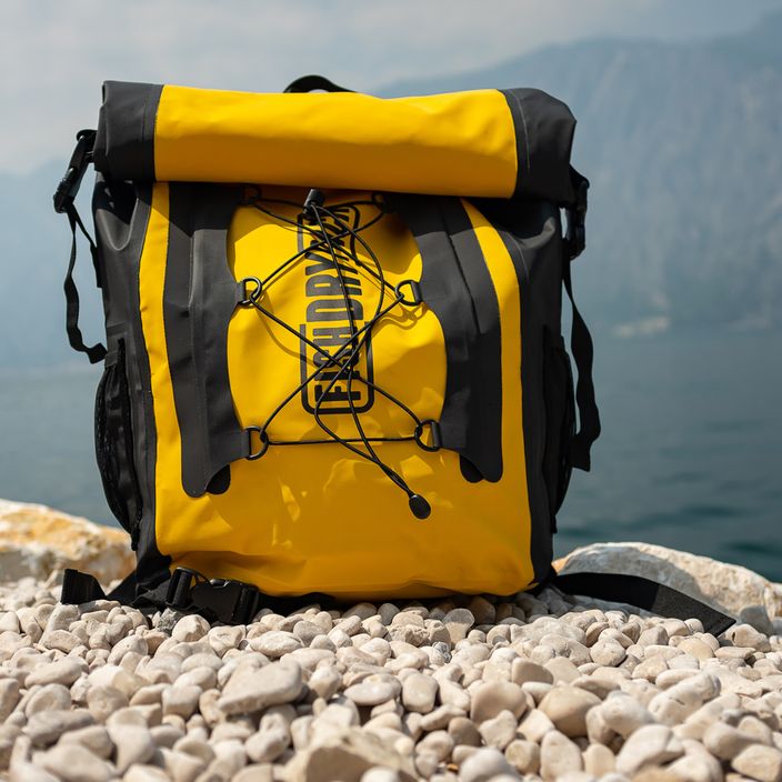 FishDryPack Explorer 40l sárga FDP-EXPLORER40 vízálló hátizsák 8