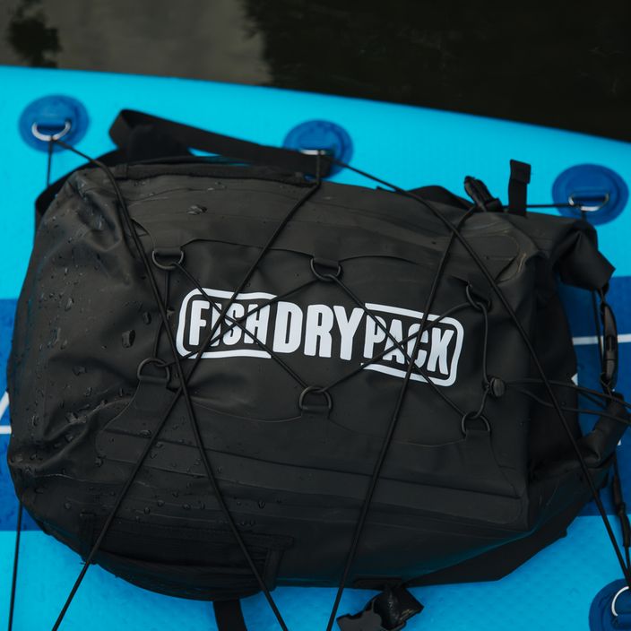 FishDryPack Explorer 20l vízhatlan hátizsák fekete FDP-EXPLORER20 8