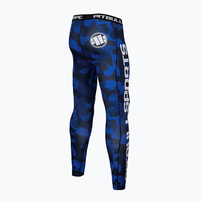 Férfi leggings Pitbull West Coast Compr Pants Dillard blue camo 2