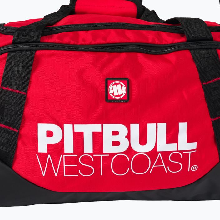 Férfi edzőtáska Pitbull West Coast TNT Sports black/red 3