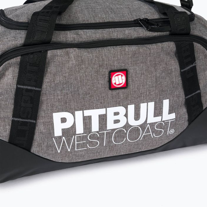 Férfi edzőtáska Pitbull West Coast TNT Sports black/grey melange 3