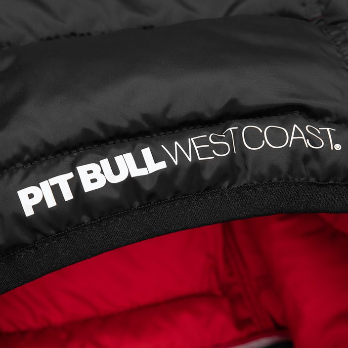 Férfi téli kabát Pitbull West Coast Padded Hooded Seacoast black 6