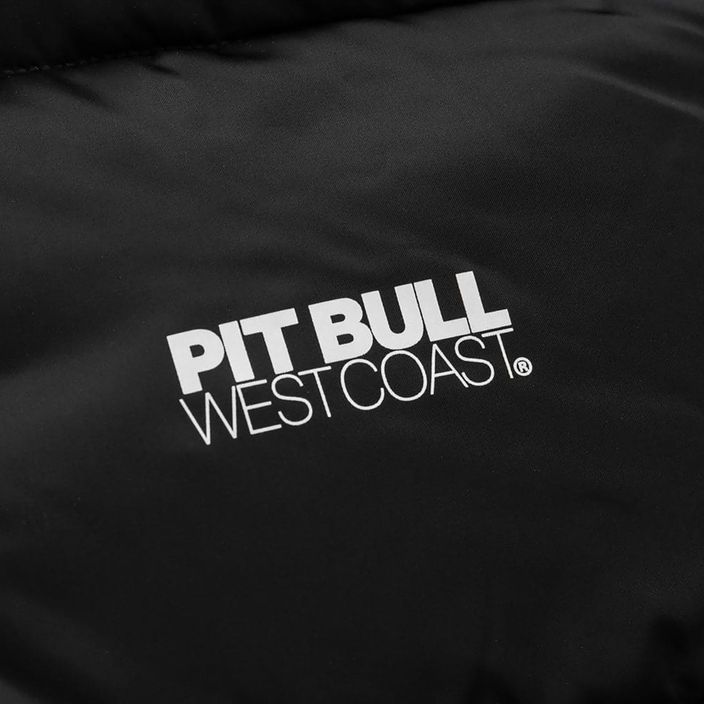 Férfi téli kabát Pitbull West Coast Padded Hooded Walpen black 8
