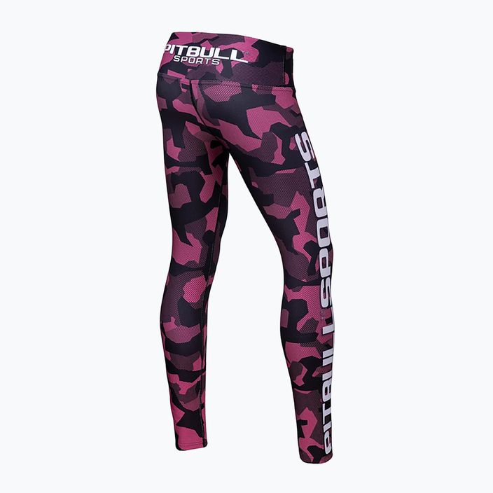 Női leggings Pitbull West Coast Compr Pants Dillard pink camo 2