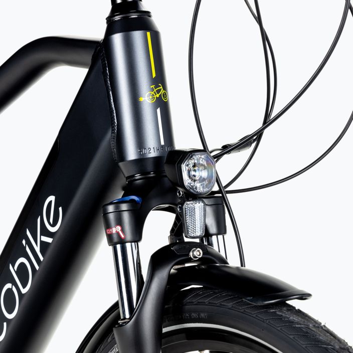Elektromos kerékpár Ecobike MX LG fekete 1010305 13