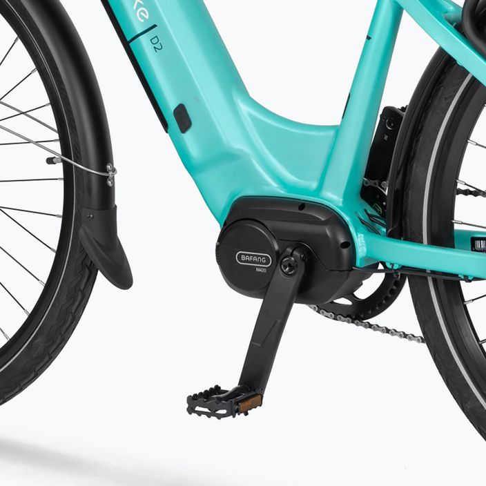 EcoBike D2 City/14Ah Smart BMS elektromos kerékpár kék 1010318 7