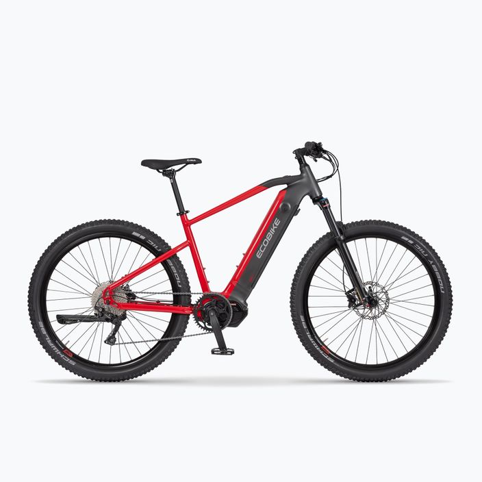 Ecobike RX500/17.5Ah X500 LG fekete/piros elektromos kerékpár