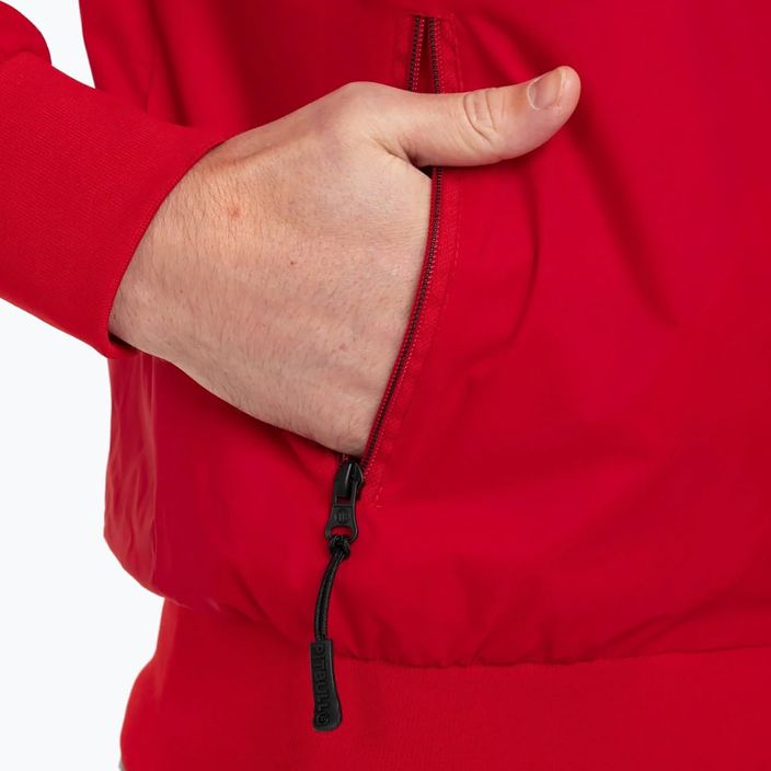 Férfi Pitbull West Coast Athletic kapucnis nejlon kabát piros 5