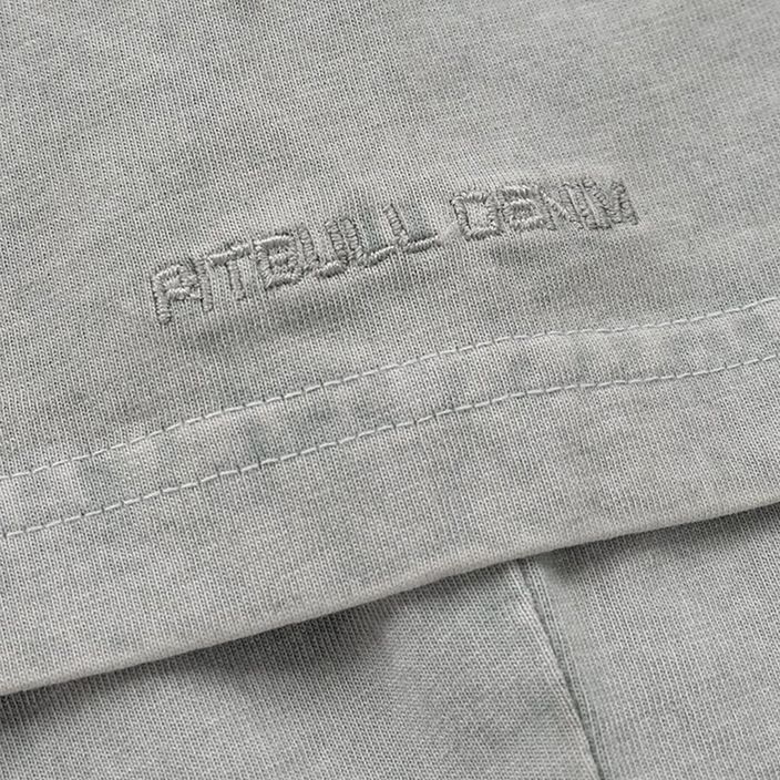Férfi póló Pitbull West Coast T-Shirt Small Logo Denim Washed 190 grey/melange 5