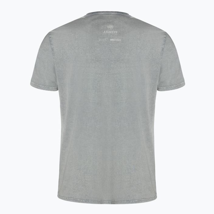 Férfi póló Pitbull West Coast T-Shirt Circle Dog grey/melange 2