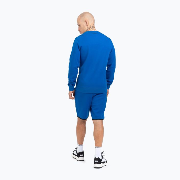 Férfi pulóver Pitbull West Coast Tanbark Crewneck Sweatshirt royal blue 3