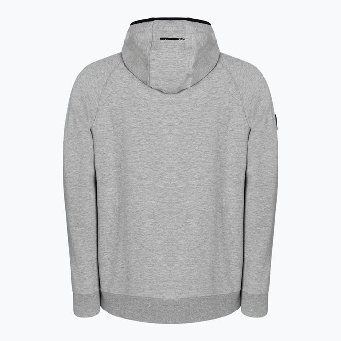 Férfi pulóver Pitbull West Coast Skylark Hooded Sweatshirt grey/melange 2