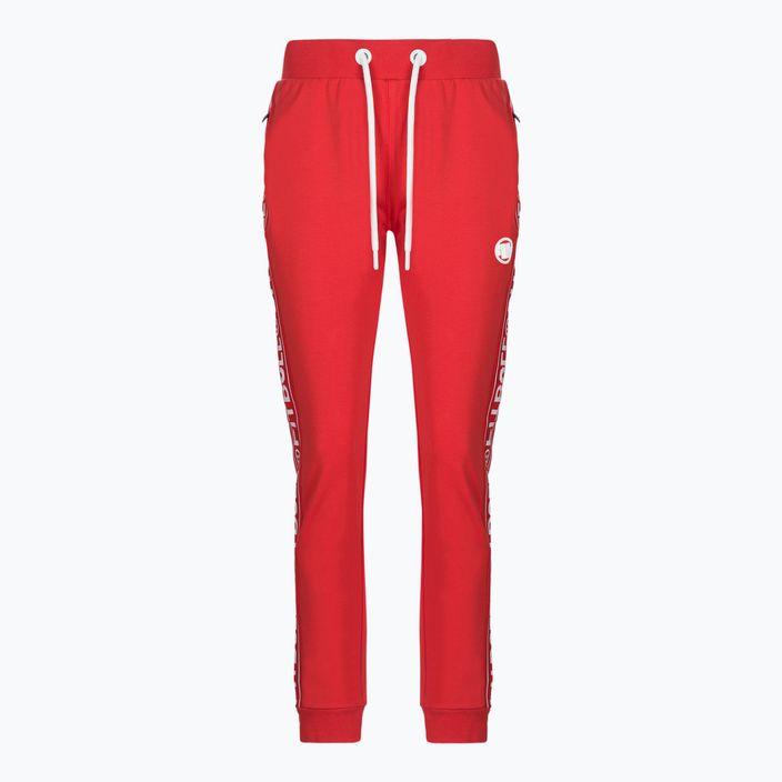 Női nadrágok Pitbull West Coast Jogging Pants F.T. 21 Small Logo red