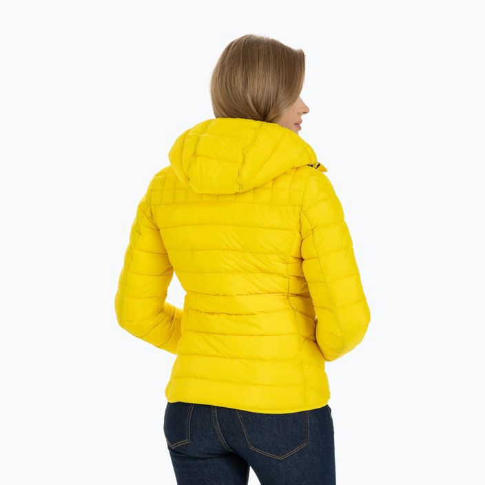 Női pehelypaplan kabát Pitbull West Coast Seacoast yellow 3