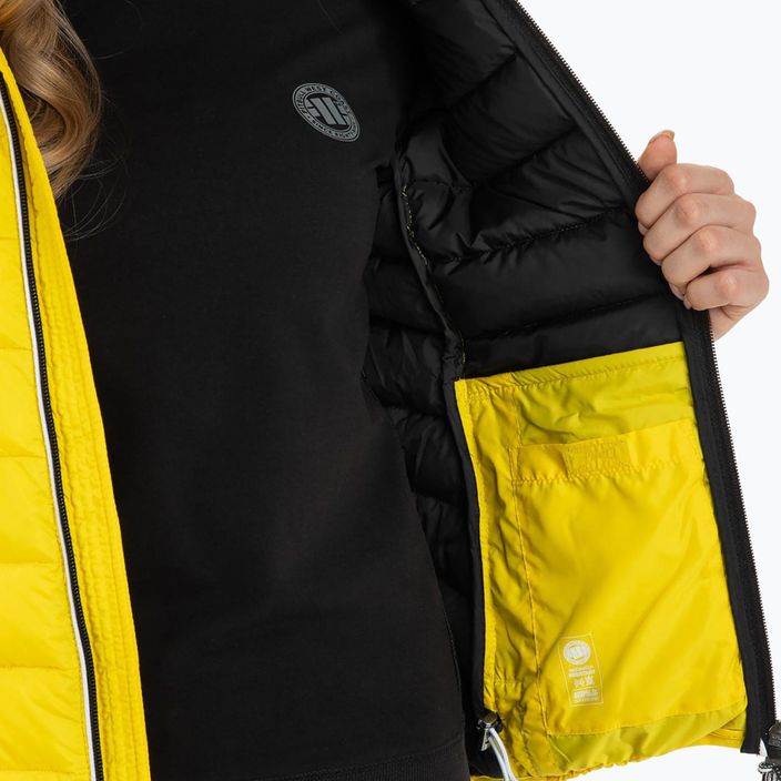 Női pehelypaplan kabát Pitbull West Coast Seacoast yellow 5