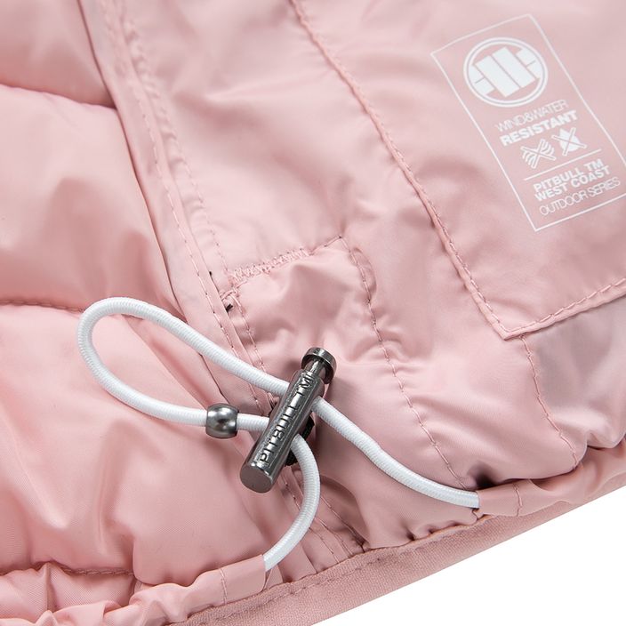Női pehelypaplan kabát Pitbull West Coast Seacoast powder pink 9