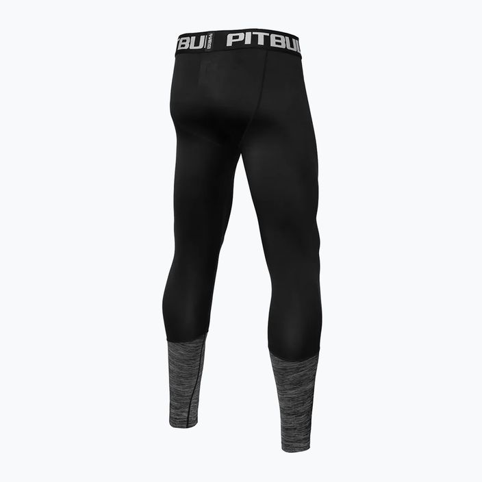 Férfi leggings Pitbull West Coast Performance Small Logo black 2