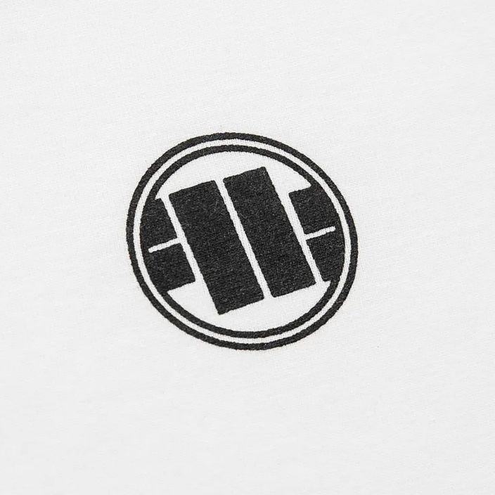 Férfi póló Pitbull West Coast Small Logo 140 GSM white 3