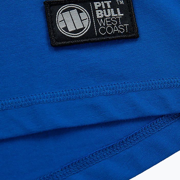 Férfi hosszú ujjú Pitbull West Coast Mercado Small Logo 210 GSM royal blue 5