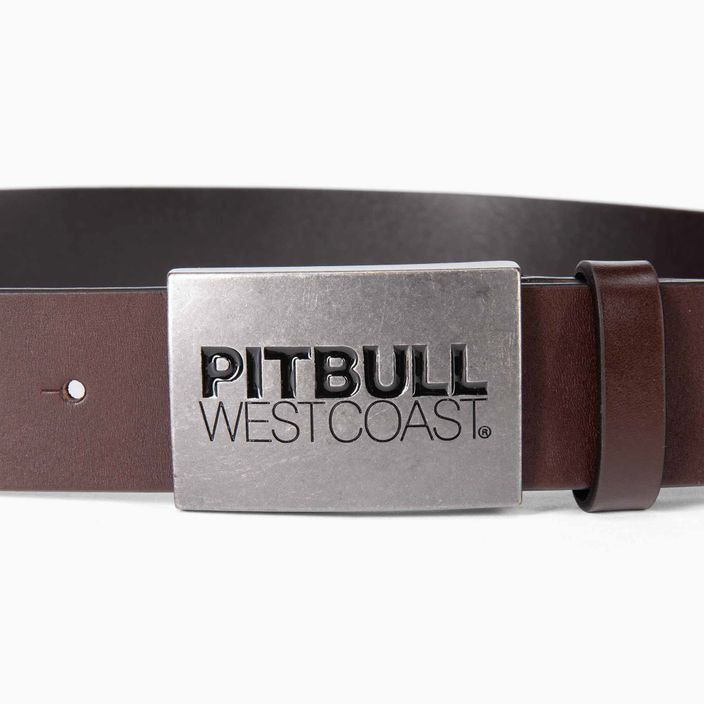 Férfi öv Pitbull West Coast Original Leather TNT brown 2
