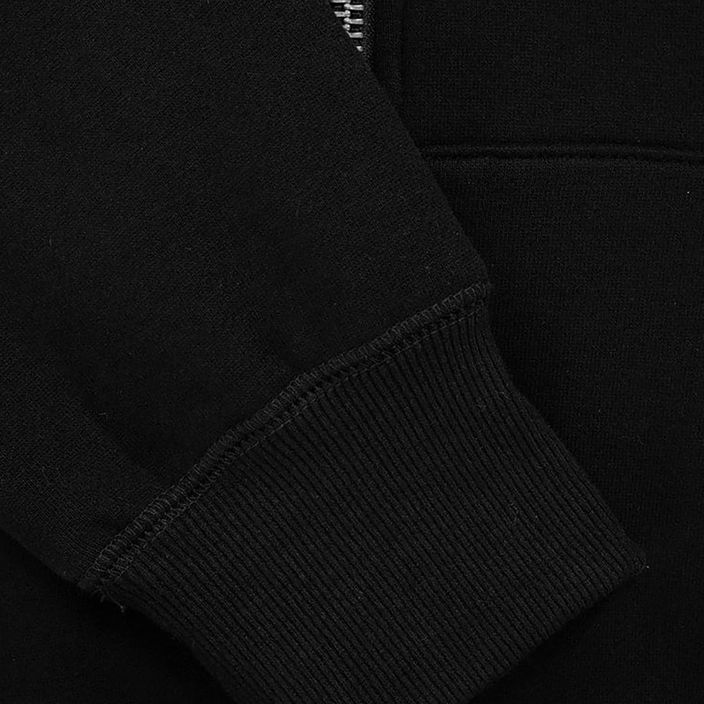 Férfi Pitbull West Coast Hilltop Zip 22 kapucnis pulóver fekete 8