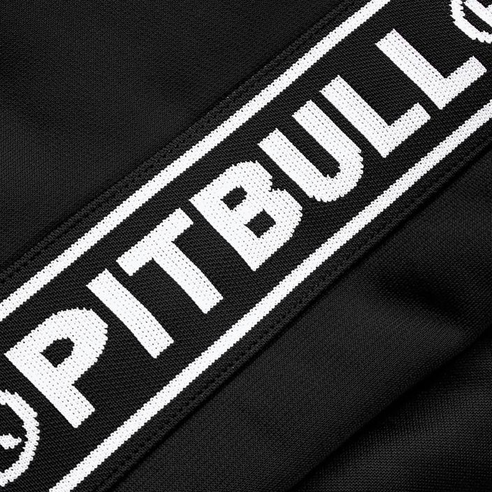 Férfi Pitbull West Coast tréningdzseki Tape Logo Terry csoport fekete 9