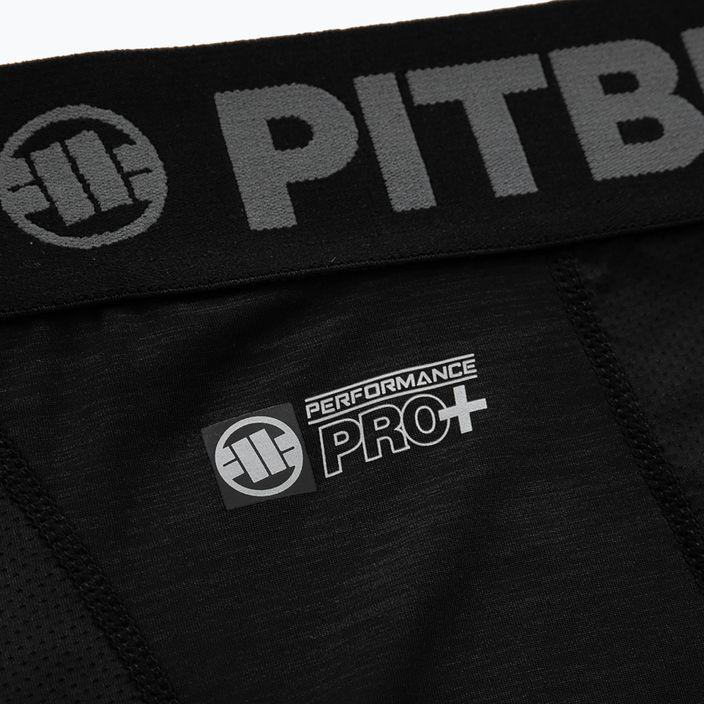 Férfi kompressziós rövidnadrág Pitbull West Coast Performance Compression black 4