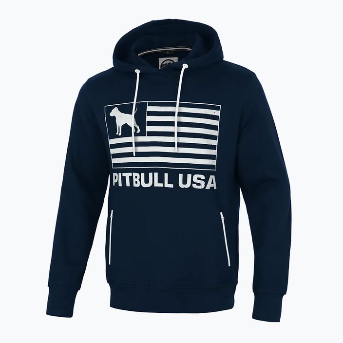 Férfi Pitbull West Coast Usa kapucnis pulóver sötét navy színű 3