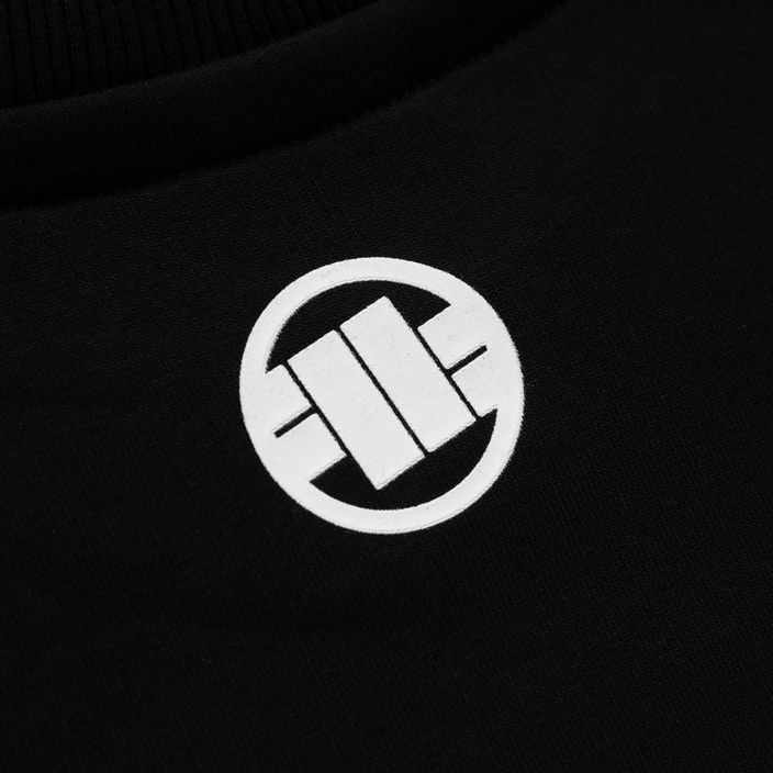 Férfi Pitbull West Coast Steel Logo Crewneck pulóver fekete 7