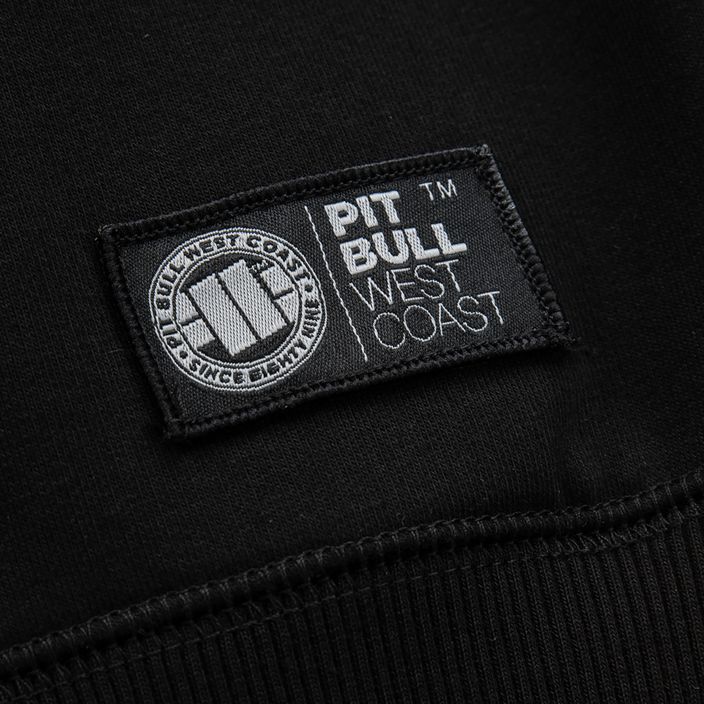 Férfi Pitbull West Coast Steel Logo Crewneck pulóver fekete 8