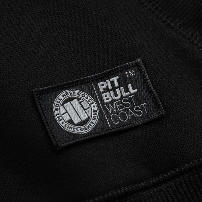 Férfi Pitbull West Coast Steel Logo kapucnis melegítőfelső fekete 6