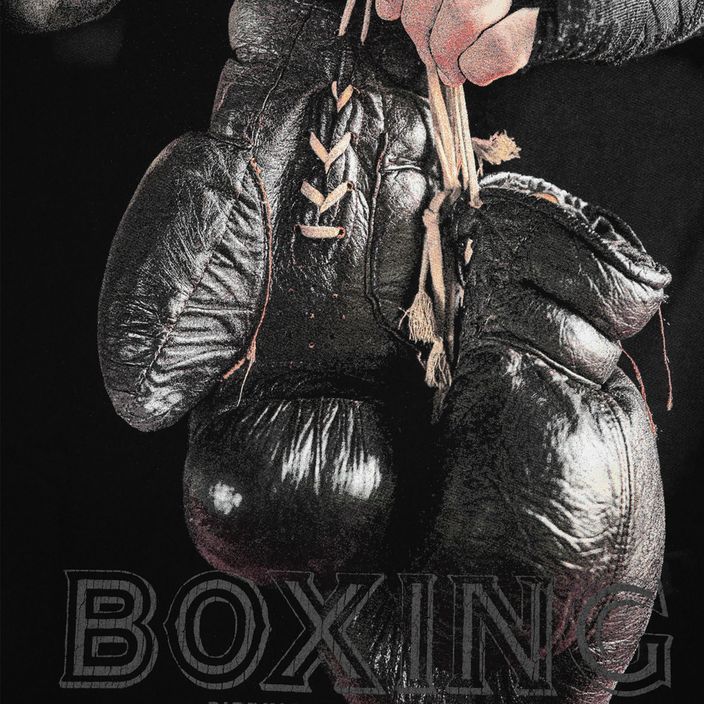 Férfi Pitbull West Coast Boxing FD kapucnis melegítőfelső fekete 8