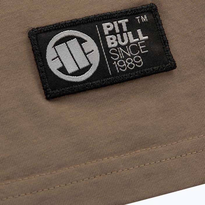 Női póló Pitbull West Coast Small Logo coyote brown 5