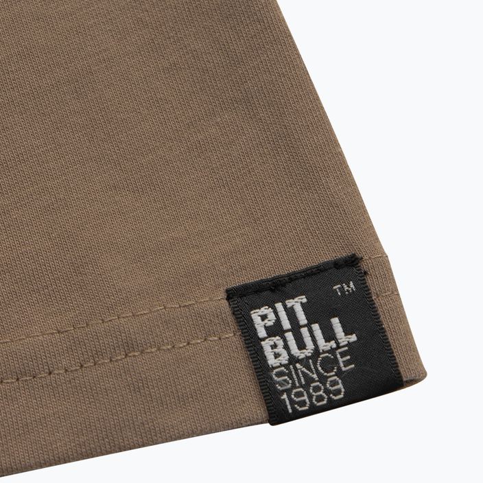 Női póló Pitbull West Coast Small Logo coyote brown 6