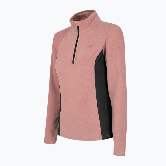 Női sí pulóver 4F BIDP011 fleece rózsaszín H4Z22-BIDP011 7