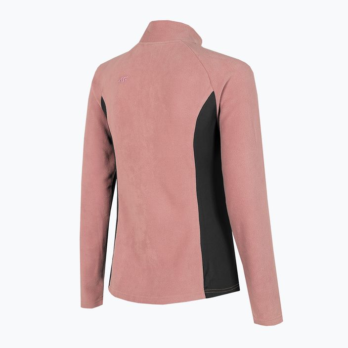 Női sí pulóver 4F BIDP011 fleece rózsaszín H4Z22-BIDP011 8