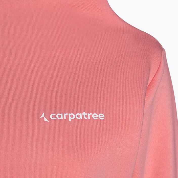 Női Carpatree tölcséres nyakú pulóver rózsaszín CPW-FUS-1043-PI 3