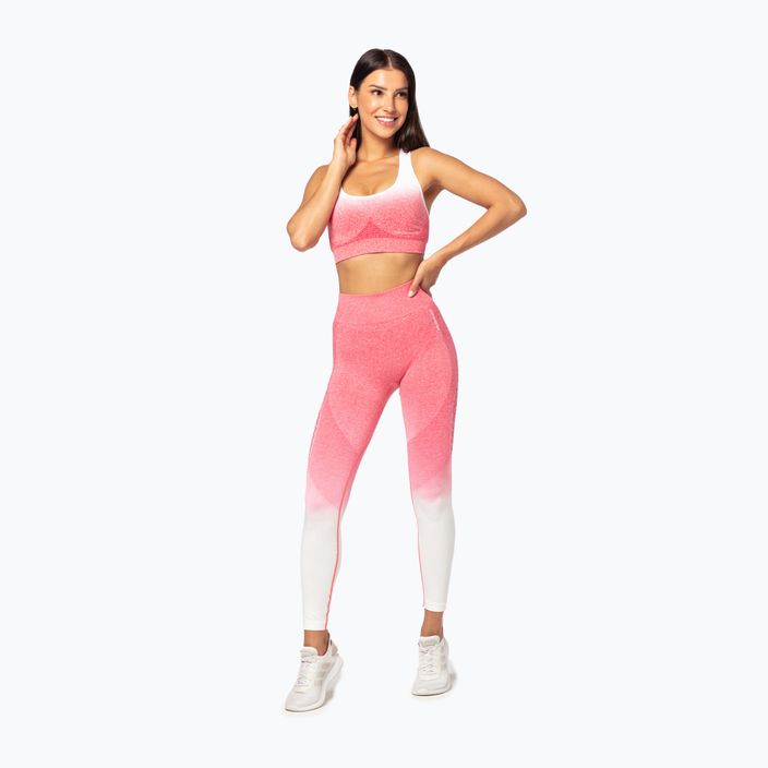 Női Carpatree Phase Seamless leggings rózsaszín és fehér CP-PSL-PW 2