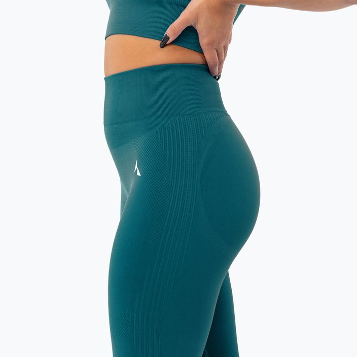 Női edző leggings Carpatree Blaze Seamless mély óceán kék 5