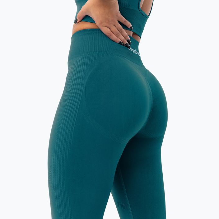 Női edző leggings Carpatree Blaze Seamless mély óceán kék 7