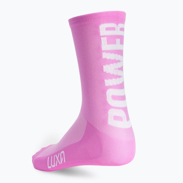 Női kerékpáros zokni LUXA Girls Power rózsaszín LAM21SGPL1S 5