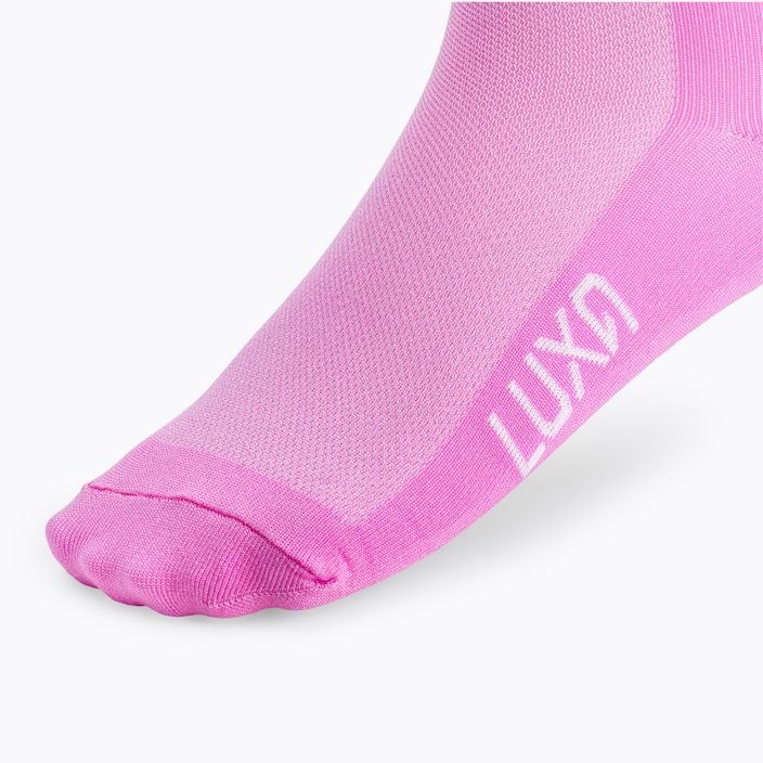 Női kerékpáros zokni LUXA Girls Power rózsaszín LAM21SGPL1S 6