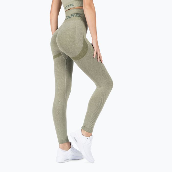 Női MITARE Push Up Max leggings zöld K001 3