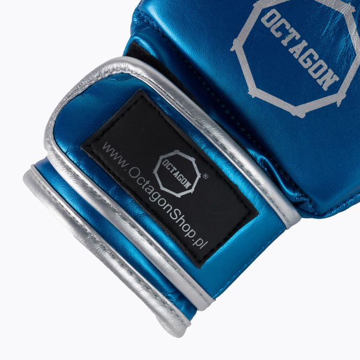 Octagon grappling kesztyű MMA kék 5